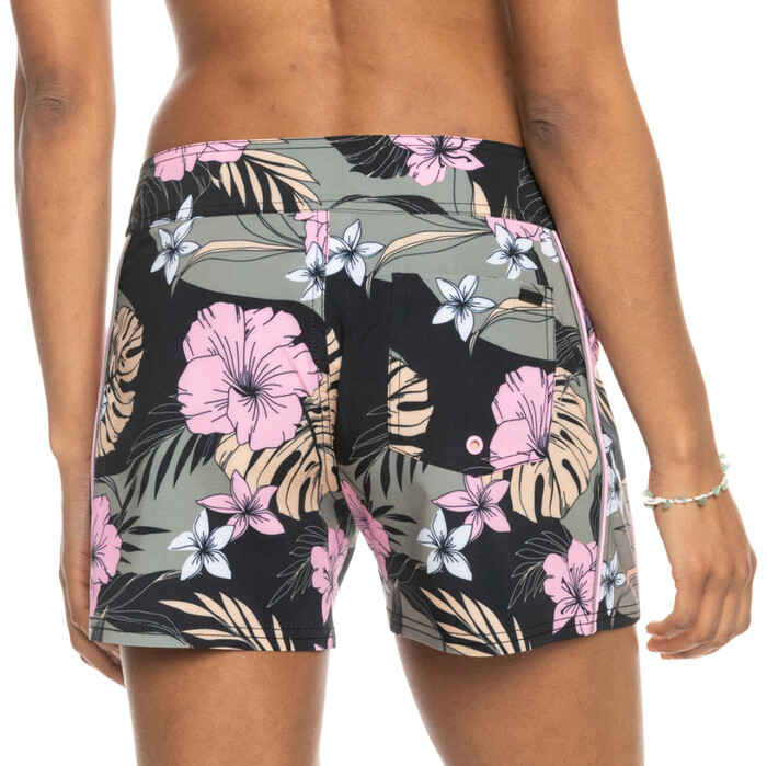 2024 Roxy Pro Die 93 Win Printed Boardshorts ERJBS03283 - Anthracite Classic Pro Surf